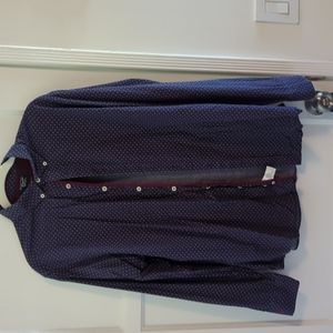 Original penguin dress shirt with triangle pattern